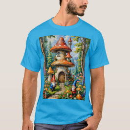 Mushroom Gnome Cottagecore T-Shirt