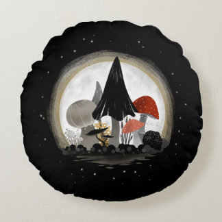 Mushroom Harvest Måne Pillow - Round w/Himlar Rund Kudde