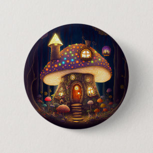 Mushroom House Fantasy Art Knapp