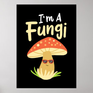 Mushroom Hunter Jag är en svampi Mushroom Poster