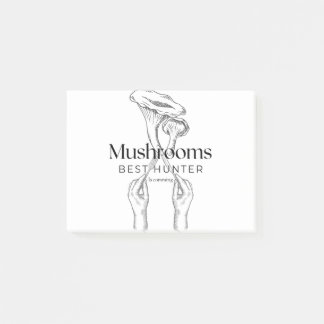 Mushroom Hunter kommer Post-it Block