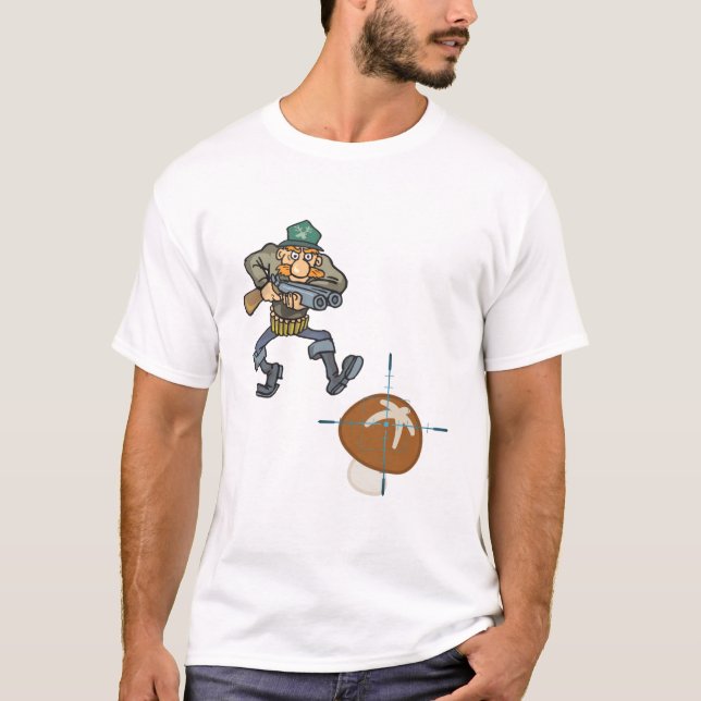 Mushroom Hunter kommer T Shirt (Framsida)
