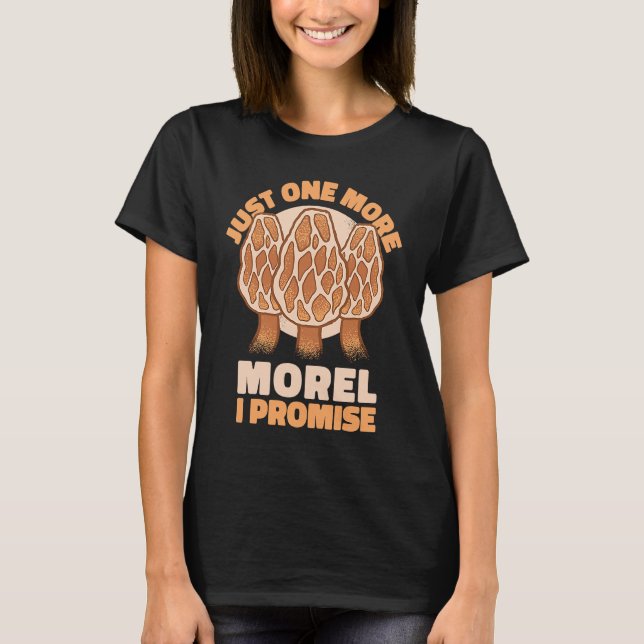 Mushroom Hunter Morel Mushrooms Richmond Mushroom  T Shirt (Framsida)