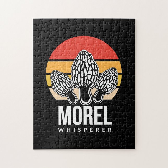 Mushroom Hunter Morel Whisperer Pussel (Vertikal)