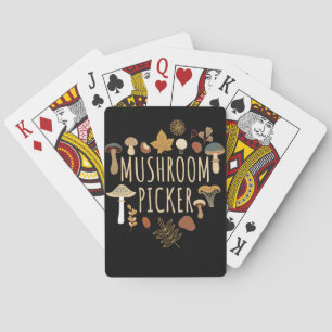 Mushroom Hunter Mushroom Picker Casinokort