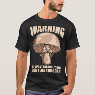 Mushroom Hunter Roligt Guy Classic T-Shirt