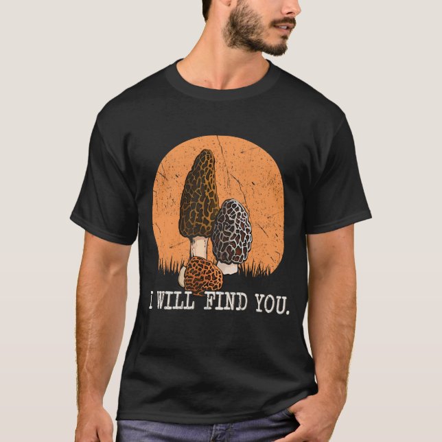 Mushroom Hunter T-shirt (Framsida)