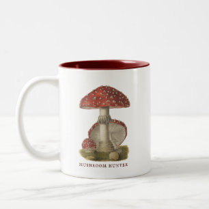Mushroom Hunter Vintage Magic Shroom Två-Tonad Mugg
