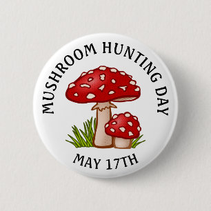 Mushroom Hunting Day 17 May Button Knapp