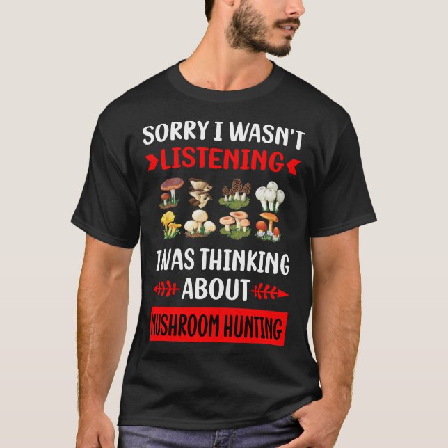 Mushroom Hunting Mushrooming Mycology Mycolog Myco T Shirt (Framsida)