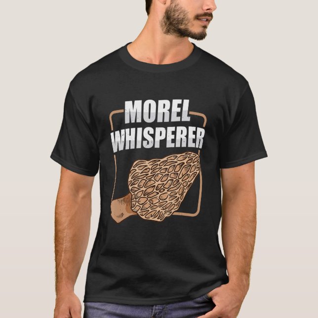 Mushroom Hunting Picking Foraging Morel Hunter Myc T Shirt (Framsida)
