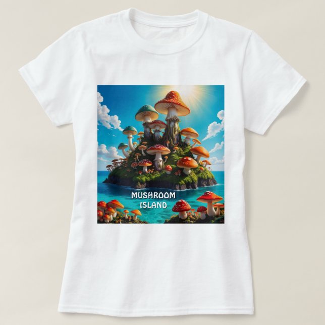 MUSHROOM ISALND T-SHIRT (Design framsida)