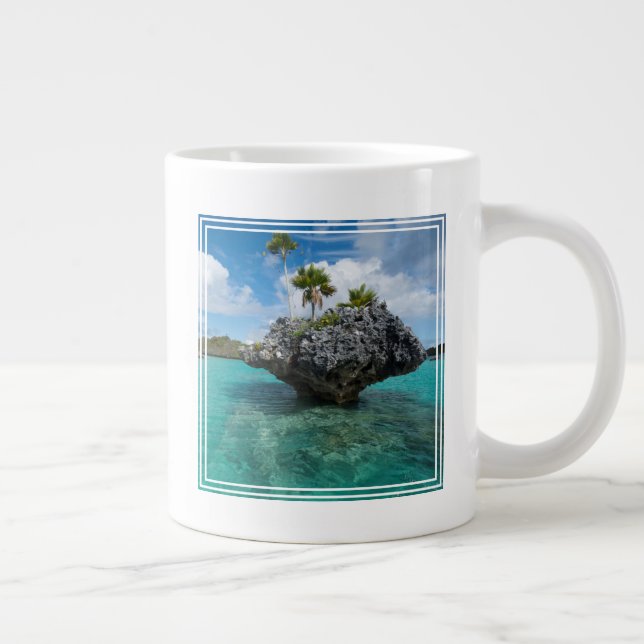 Mushroom Islets på Fiji Jumbo Mugg (Höger)