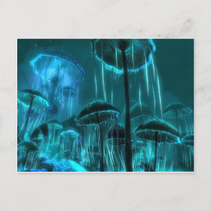 Mushroom Jellyfish Vykort
