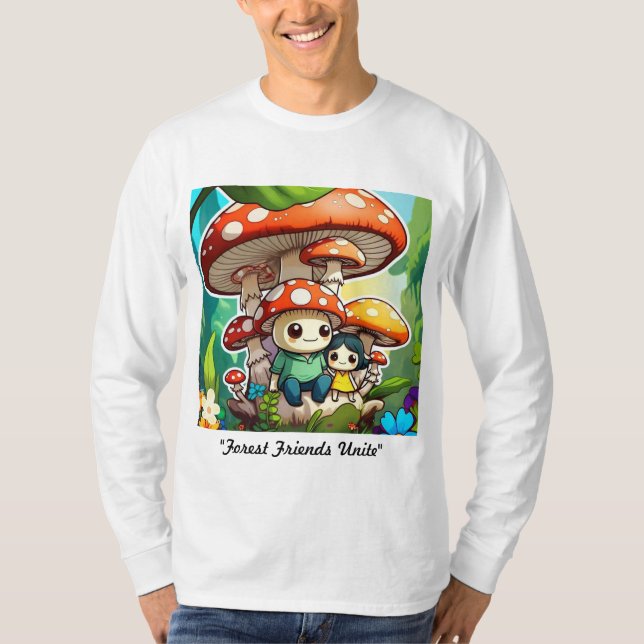 "Mushroom Joy" T Shirt (Framsida)