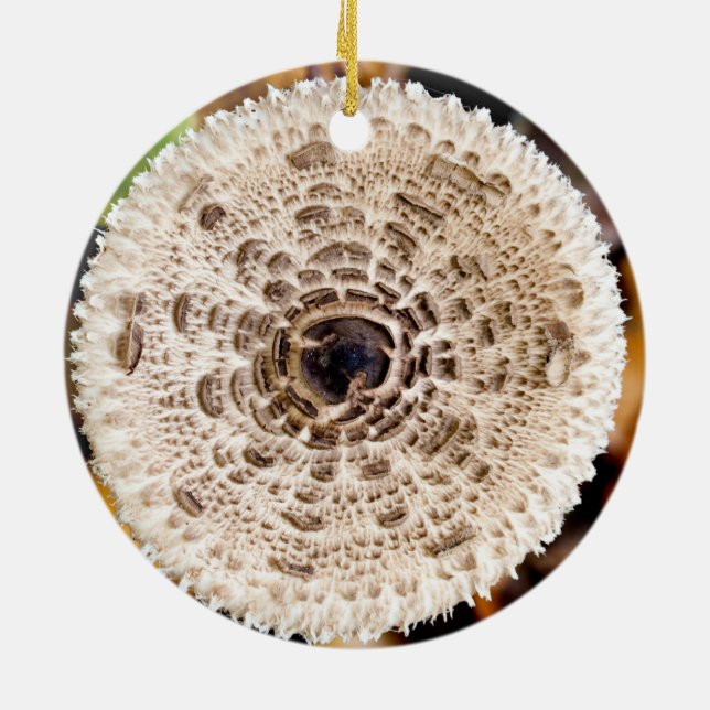 Mushroom Julgransprydnad Keramik (Baksidan)