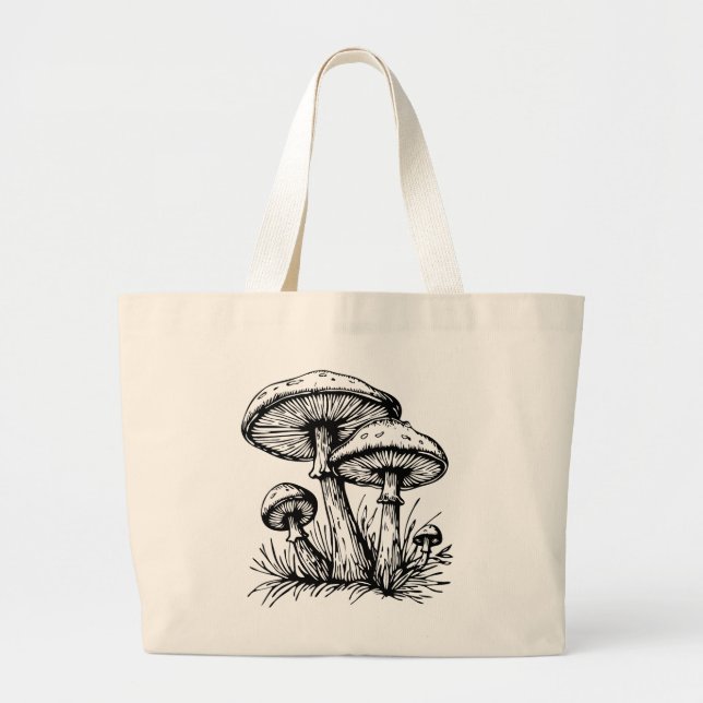 Mushroom Jumbo Tygkasse (Framsidan)
