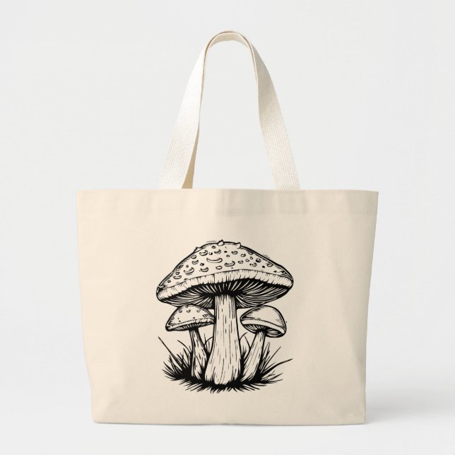 Mushroom Jumbo Tygkasse (Framsidan)