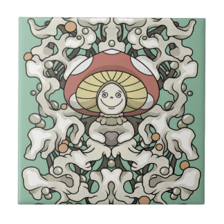 Mushroom Kakelplatta