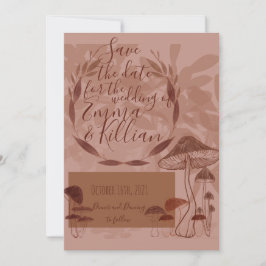 Mushroom Kärlek Spara Datumet