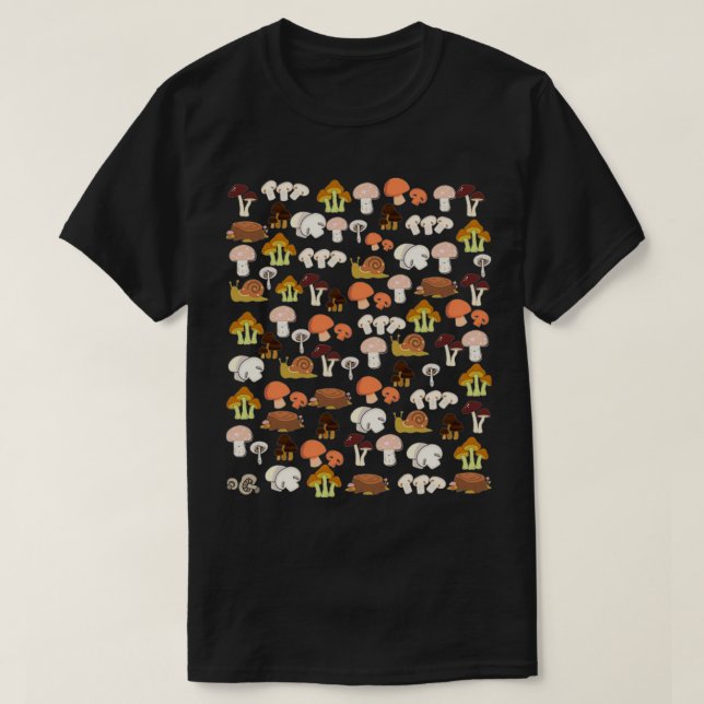 Mushroom Kingdom svamp T Shirt (Design framsida)