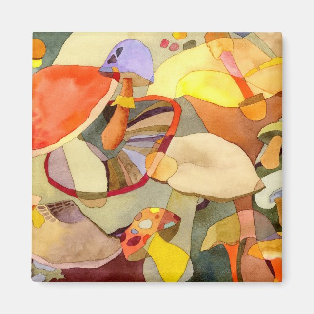 Mushroom Land Magnet (Framsidan)