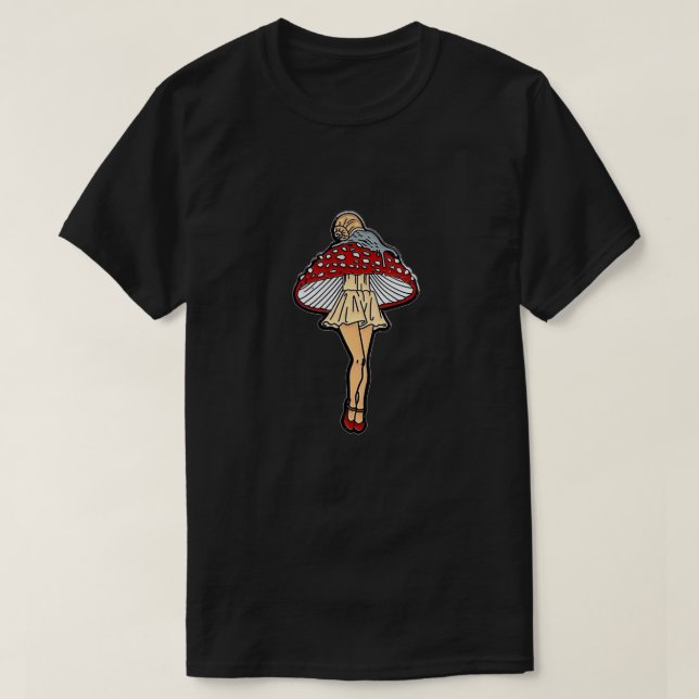 MUSHROOM LEG Girl T Shirt (Design framsida)