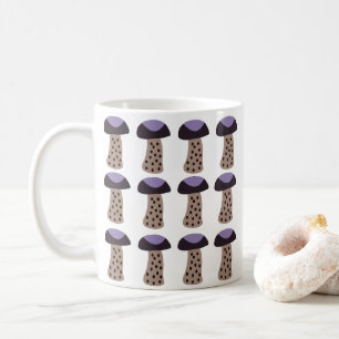 Mushroom Lila Mushroom Kaffemugg