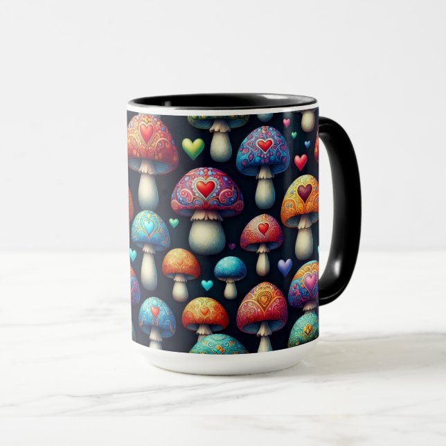 Mushroom Love Mugg (Framsida höger)