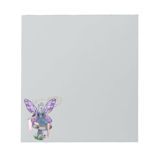 Mushroom Magic Fairy Anteckningsblock (Framsida)