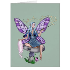 Mushroom Magic Fairy Jumbo Kort