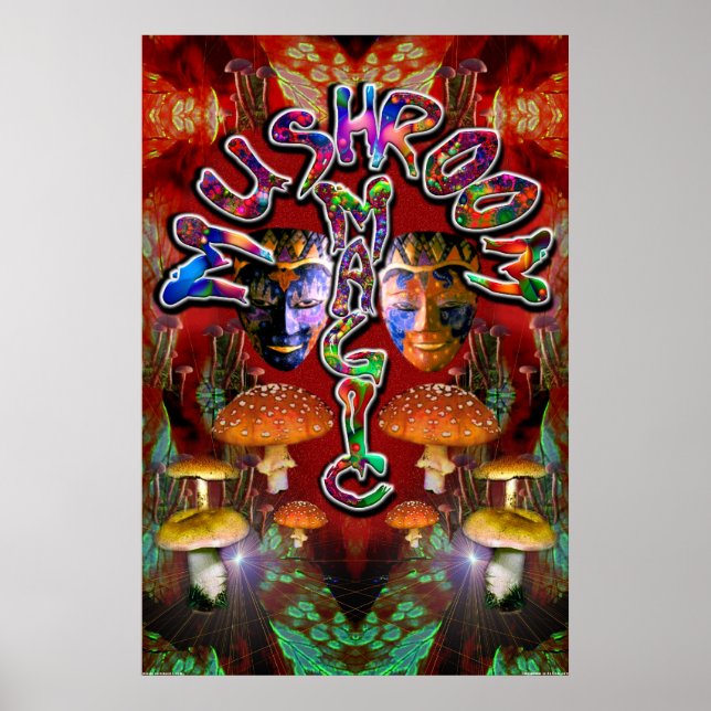 Mushroom Magic Poster (Framsidan)