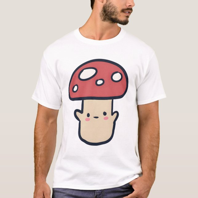 Mushroom Magic T Shirt (Framsida)