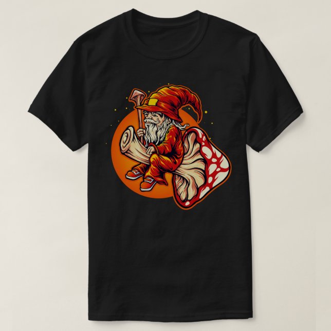 Mushroom Man T Shirt (Design framsida)