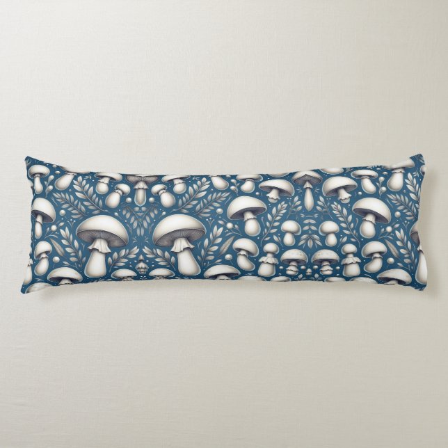 Mushroom Meadow Body Pillow Kroppskudde (Framsidan)