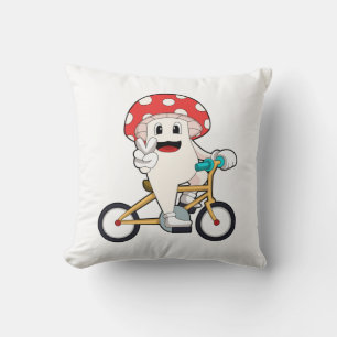 Mushroom med Bicycle.PNG Kudde