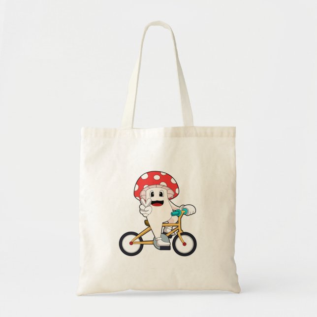 Mushroom med Bicycle.PNG Tygkasse (Framsidan)