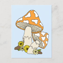 Mushroom Mini Art eller Vykort