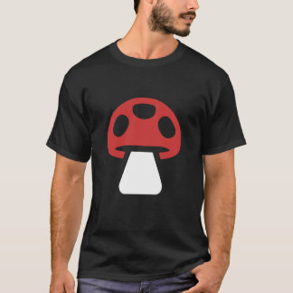 Mushroom Minimalist T Shirt