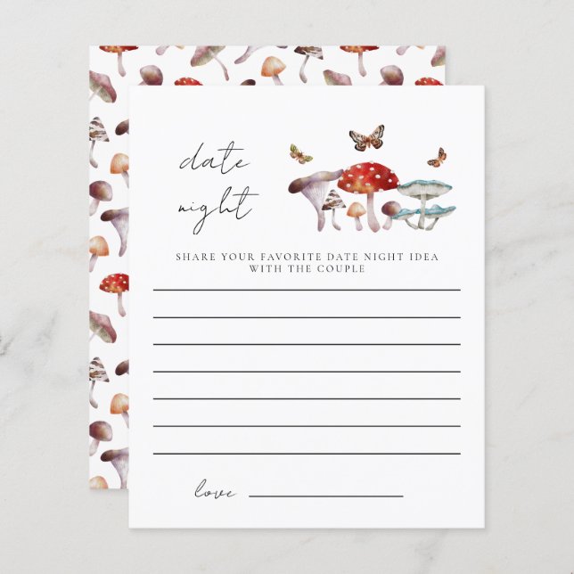 Mushroom Möhippa Datum Nattjus (Fram/baksida)