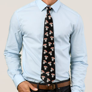 Mushroom Mönster Amanita Muscaria Fungi Watercolor Slips