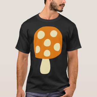 Mushroom Mönster Cute Aesthetic Mycology Fungi Fo T Shirt