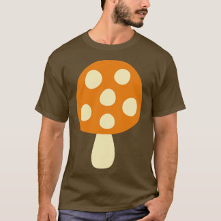 Mushroom Mönster Cute Aesthetic Mycology Fungi Fo T Shirt