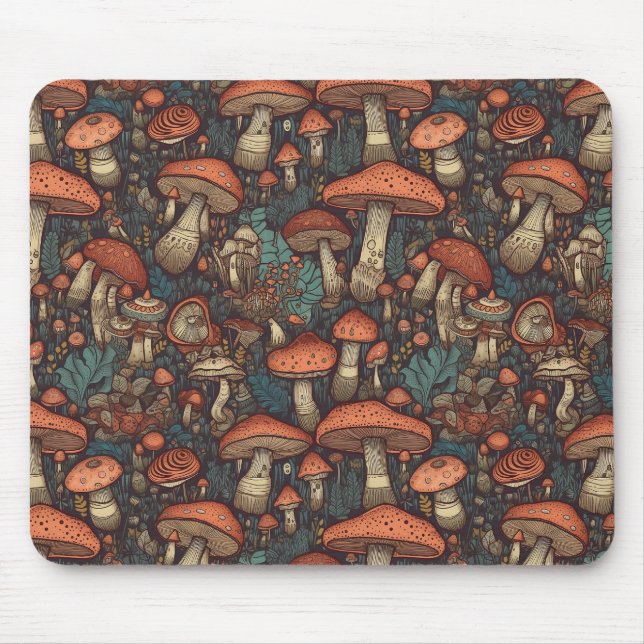 Mushroom Mousepad Musmatta (Framsidan)
