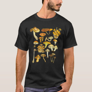 Mushroom Mycology Fungi Foraging Mushroom Whispere T Shirt
