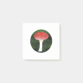 Mushroom och Spongy Moss Post-it Block