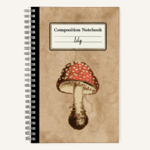 Mushroom om en gammal Papper Personlig-sammansättn
