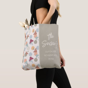 Mushroom Outdoor Äventyr Tote Bag Tygkasse