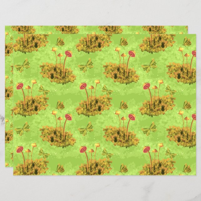 Mushroom på Moss (Fram/baksida)