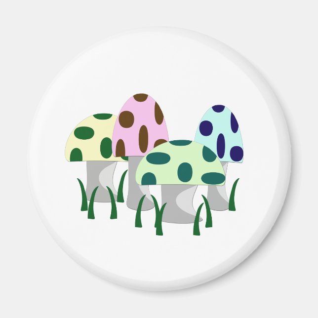 Mushroom Patch Magnet (Framsidan)